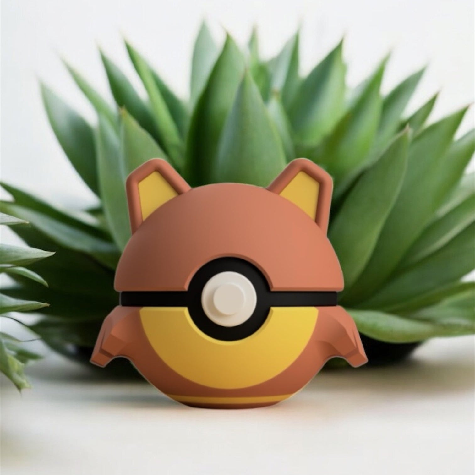 Pokemon Character Design- 3D Printed Pokeball- Ursaring- Unique Display Collectible