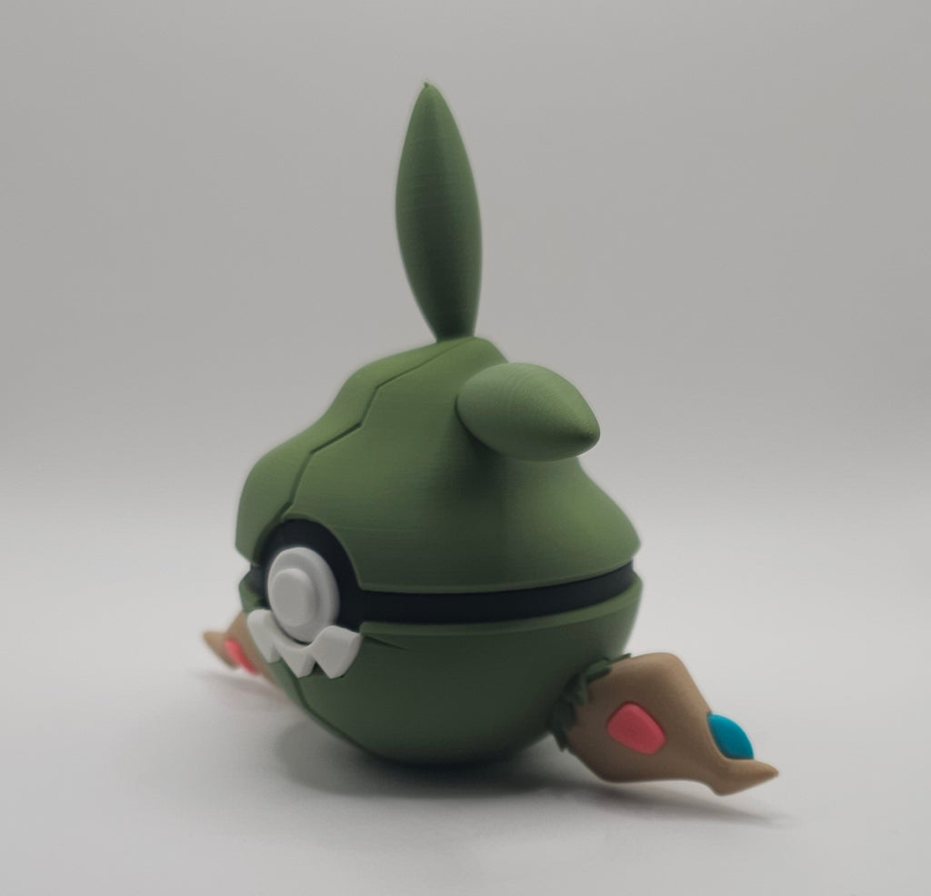 Pokemon Character Design- 3D Printed Pokeball- Trubbish- Unique Display Collectible