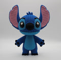 Knitted Design - 3D Printed Lilo & Stitch Inspired Character Figures - Unique Display Collectible