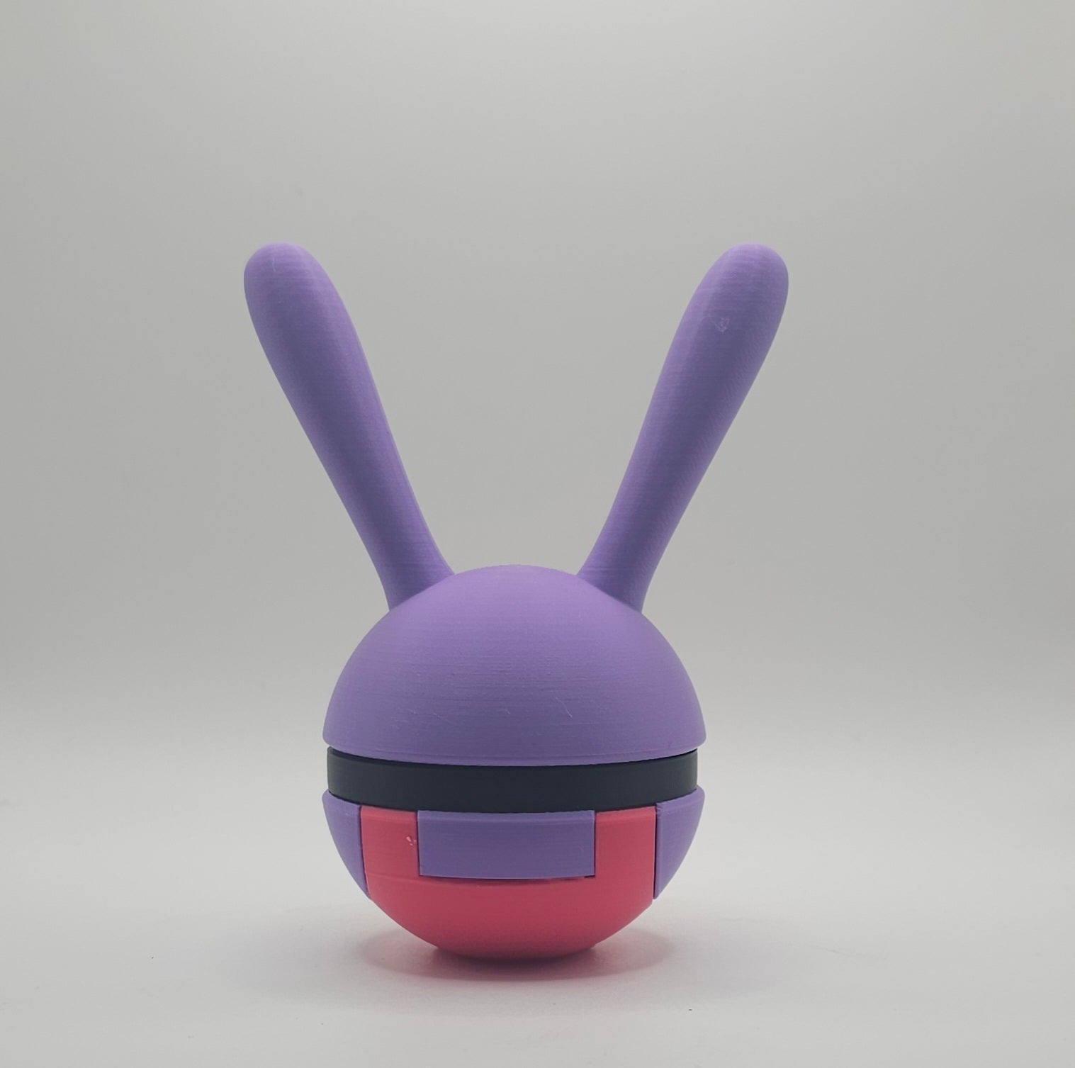 Digital Circus Character Design- 3D Printed Pokeball- Unique Display Collectible