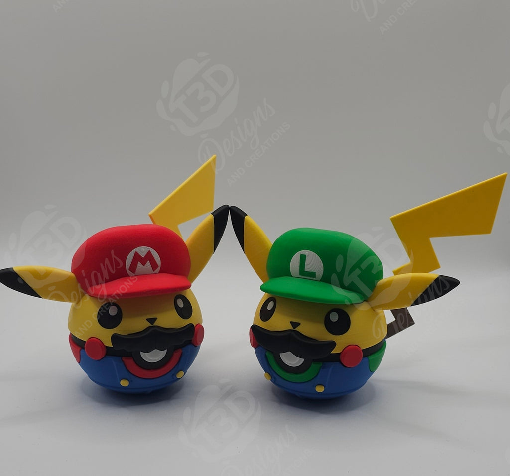 Mario & Luigi x Pikachu