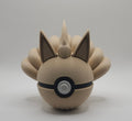 Pokemon Character Design - 3D Printed Pokeball - Ninetales - Unique Display Collectible