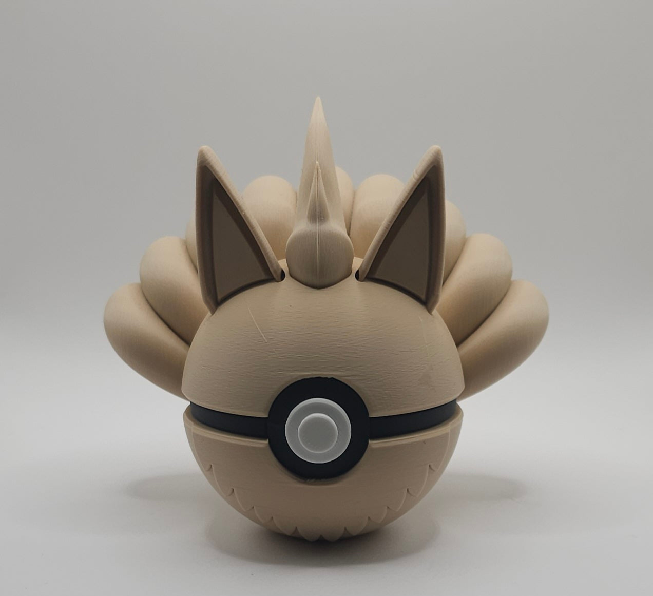 Pokemon Character Design - 3D Printed Pokeball - Ninetales - Unique Display Collectible