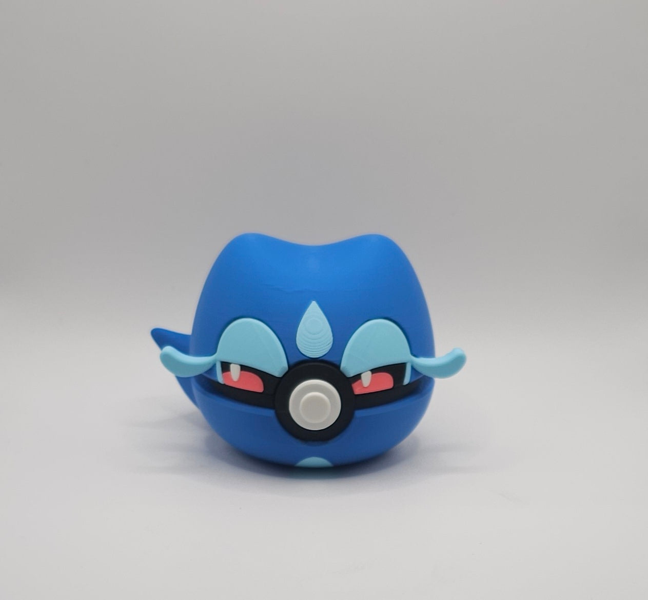 Pokemon Character Design- 3D Printed Pokeball- Gecqua- Unique Display Collectible