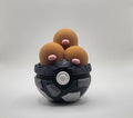 Pokemon Character Design- 3D Printed Pokeball- Dugtrio- Unique Display Fan Art Collectible