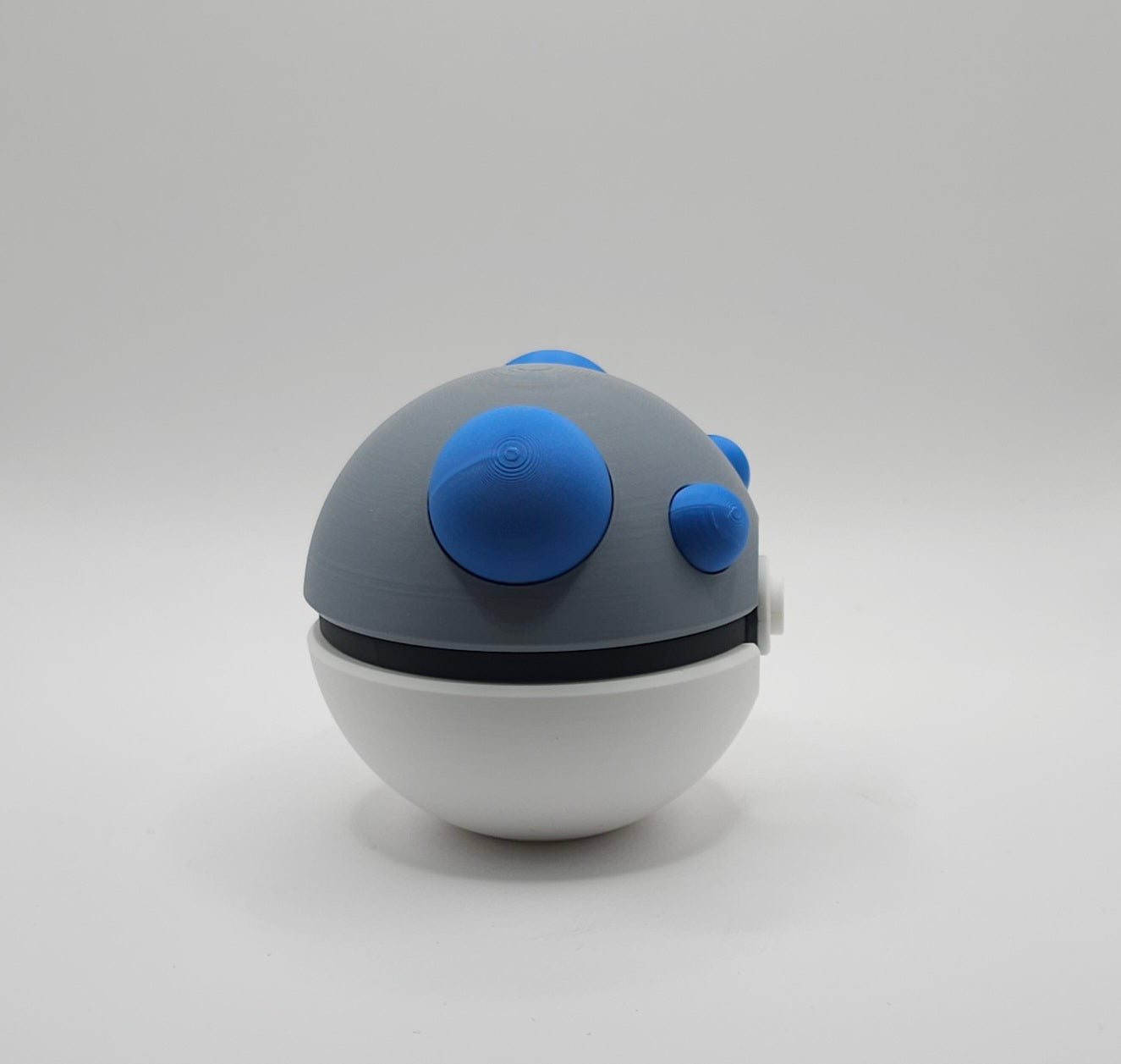 Pokemon 3D Printed Pokeball- Heavy Ball Design- Unique Fan Art Collectible