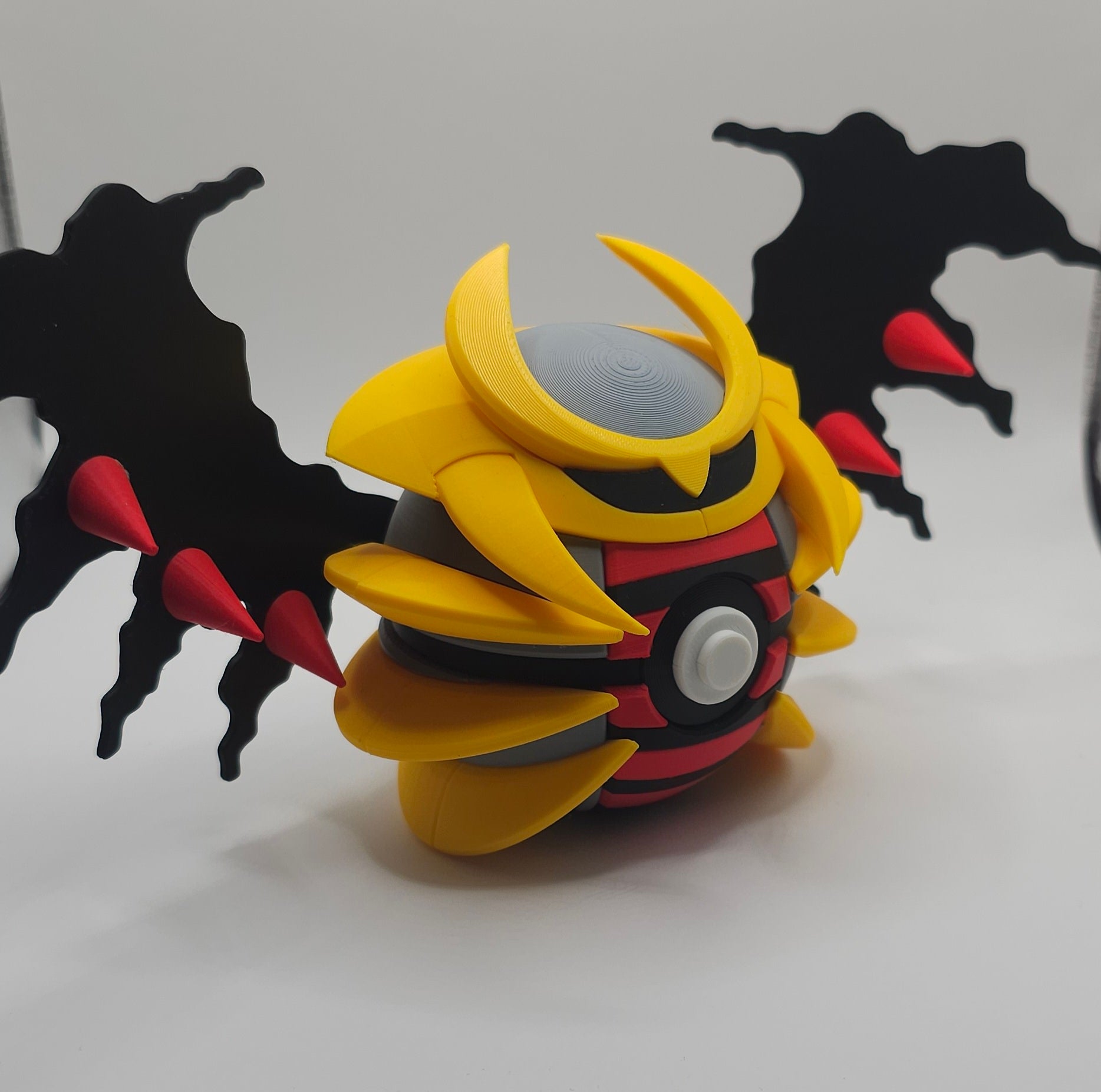 Pokemon Character Design- 3D Printed Pokeball- Giratina- Unique Display Collectible