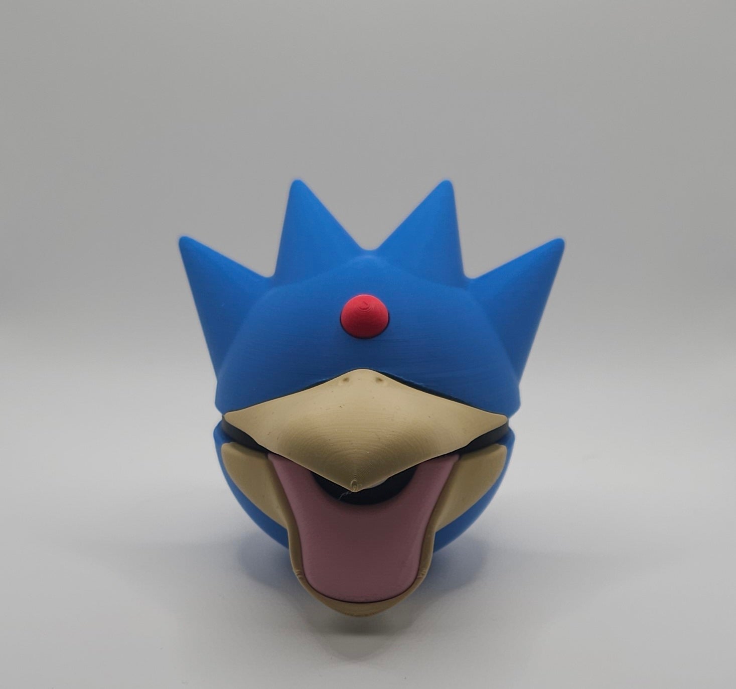 Pokemon Character Design - 3D Printed Pokeball - Golduck - Unique Display Collectible