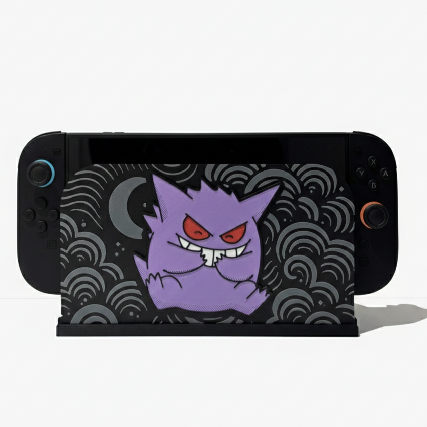 Switch 2 Dock Covers- 3D Printed- Various Designs- Unique Display Collectible