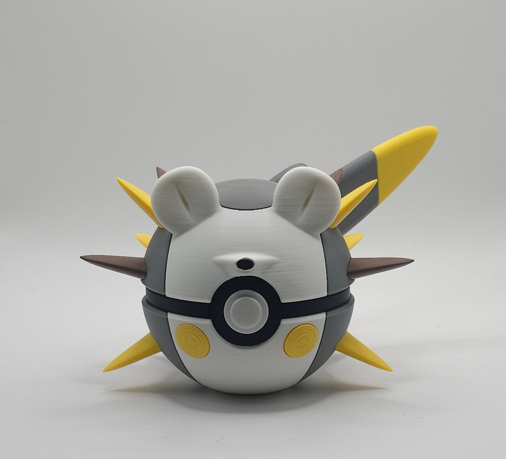 Pokemon Character Design- 3D Printed Pokeball- Togedemaru- Unique Display Collectible