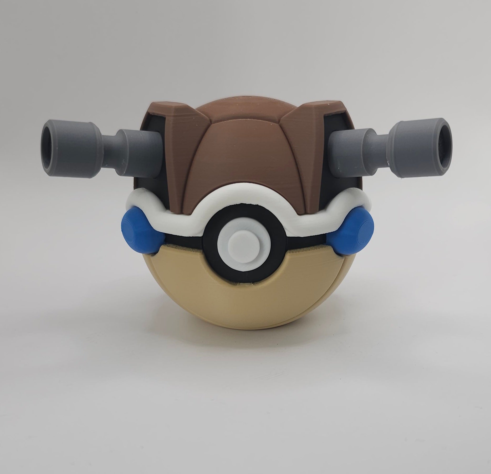 Pokemon Character Design 3D Printed Pokeball - Blastoise - Unique Display Collectible