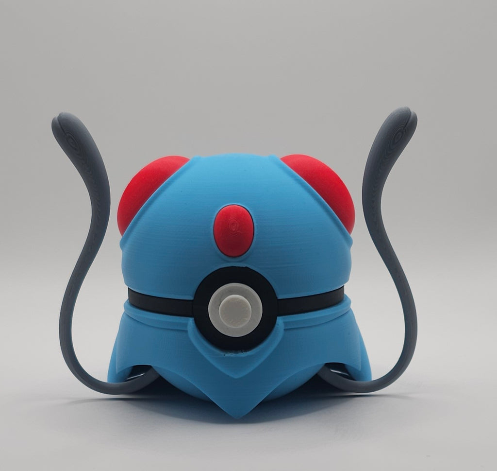 Pokemon Character Design- 3D Printed Pokeball- Tentacool- Unique Display Collectible