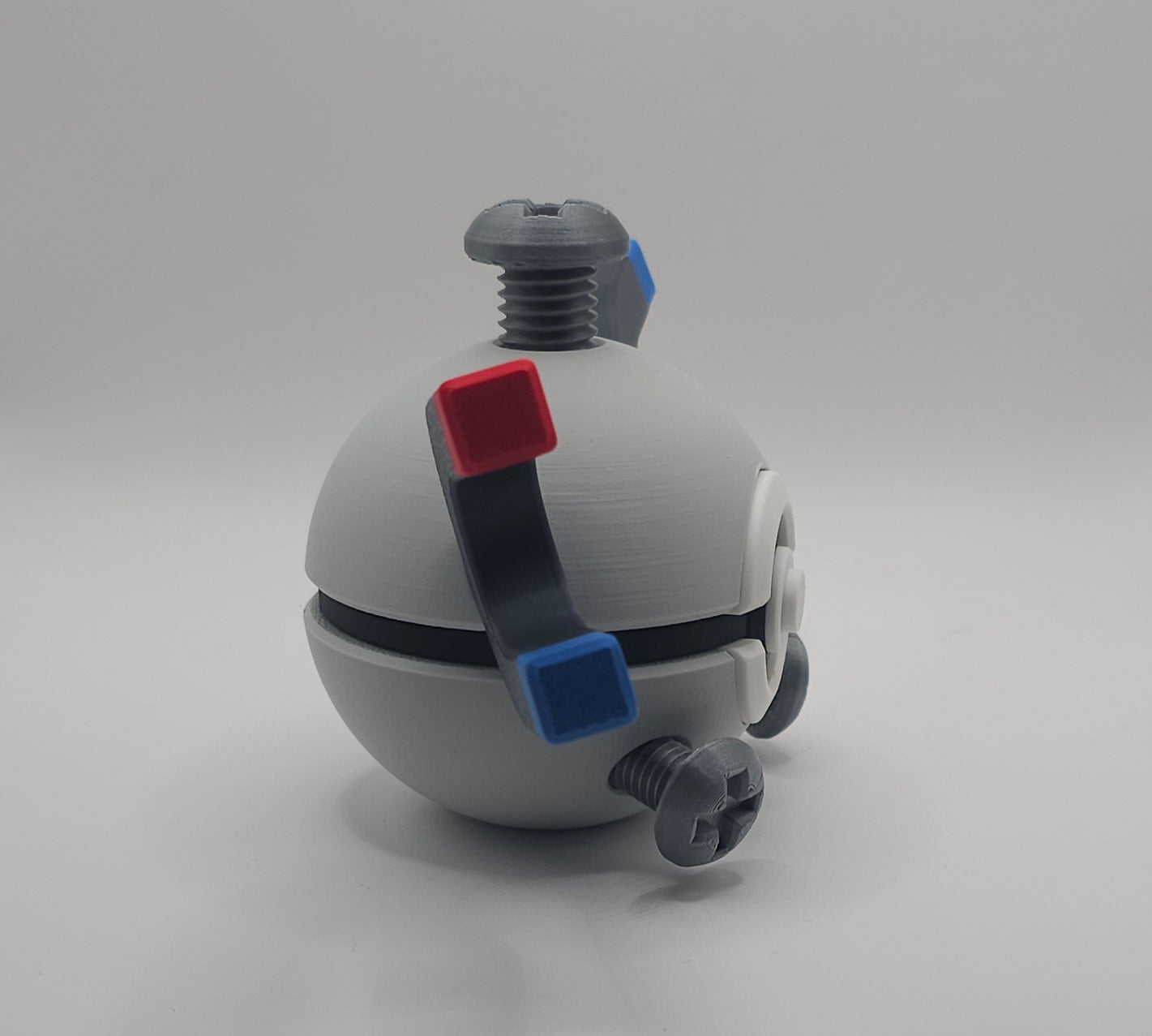 Pokemon Character Design 3D Printed Pokeball - Magnemite - Unique Display Collectible