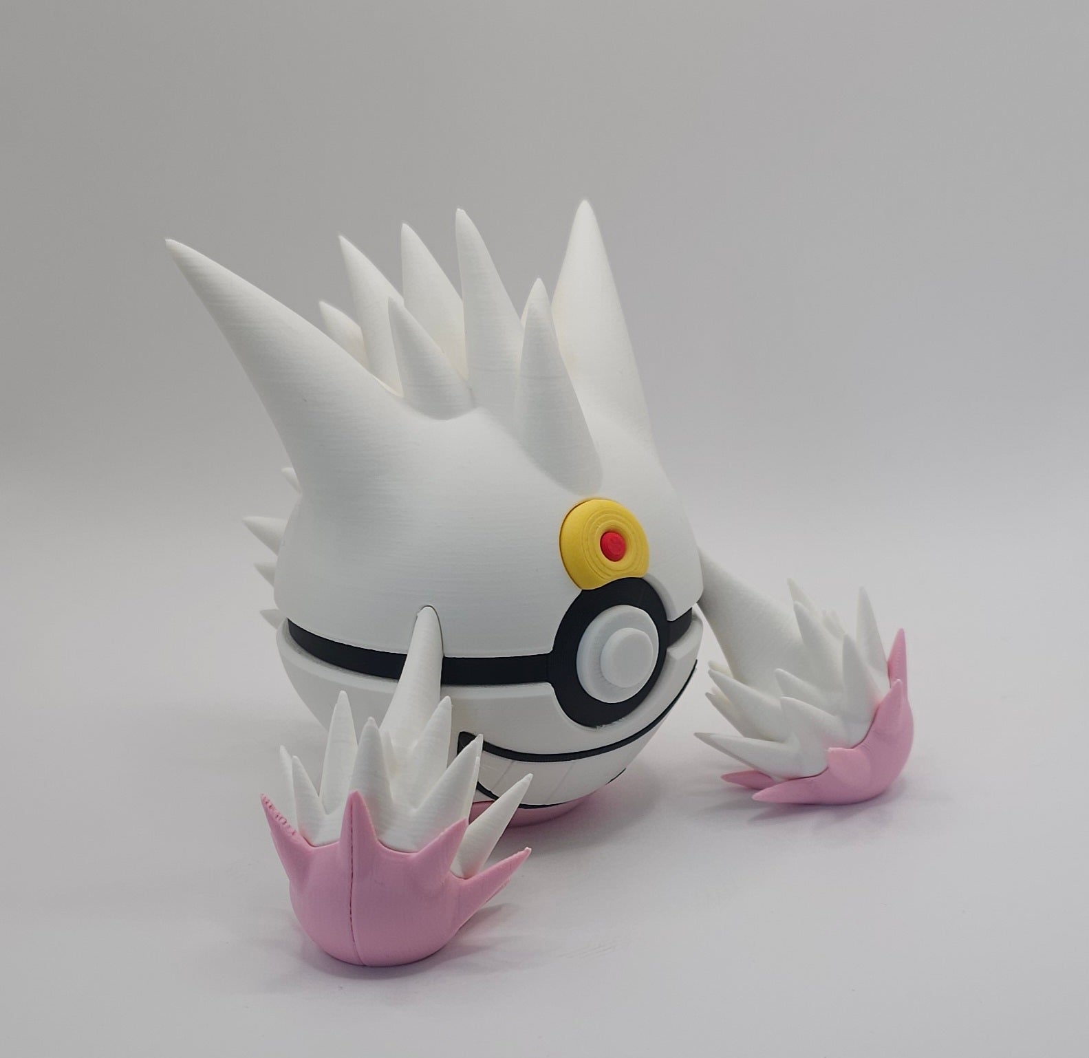 Pokemon Character Design- 3D Printed Pokeball- Mega Gengar - Unique Display Collectible