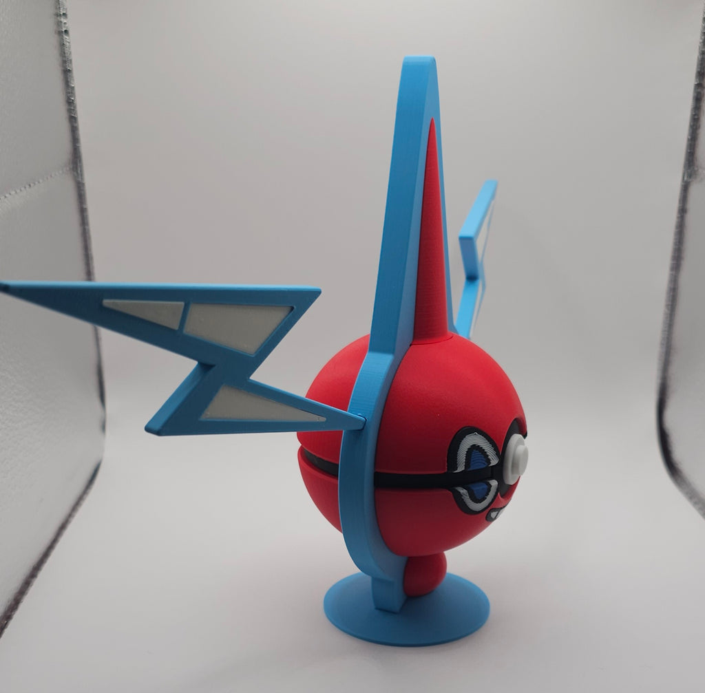 Pokemon Character Design- 3D Printed Pokeball- Rotom- Unique Display Collectible