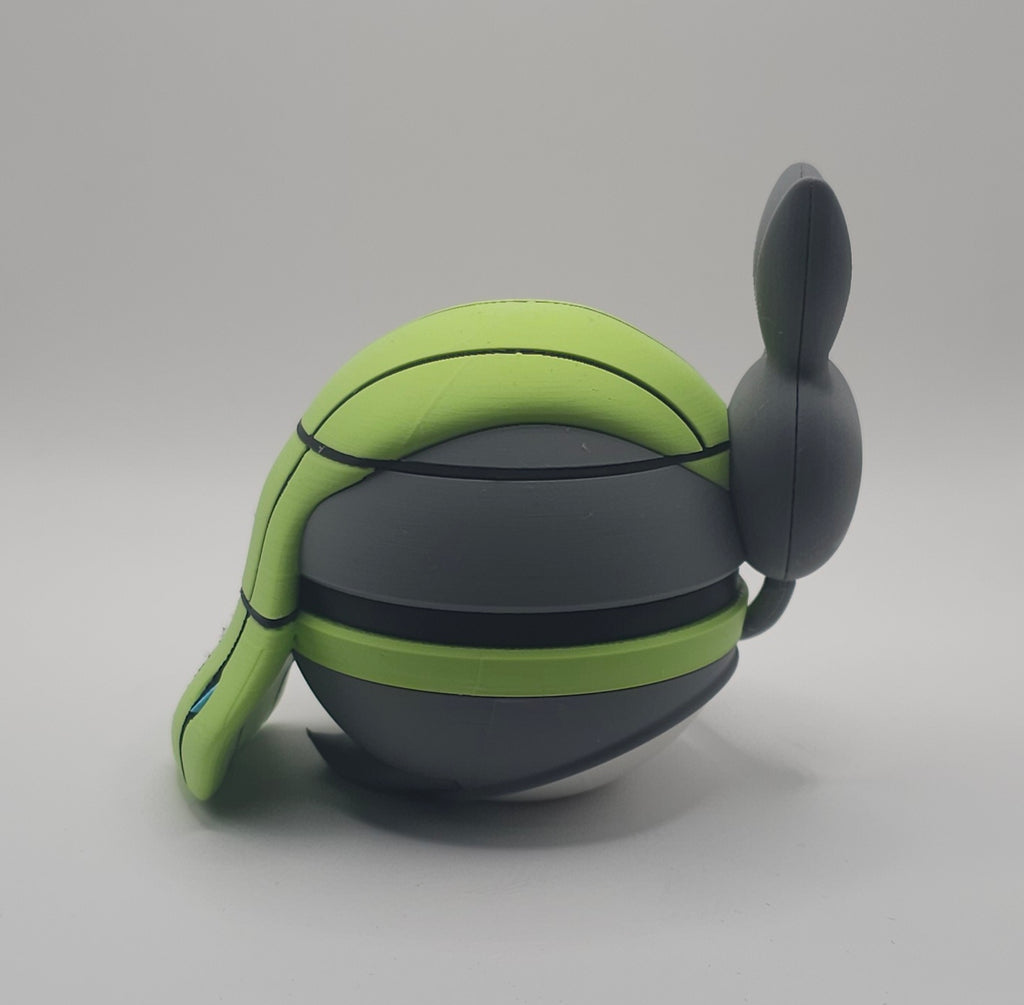 Pokemon Character Design- 3D Printed Pokeball- Meloetta- Unique Display Collectible