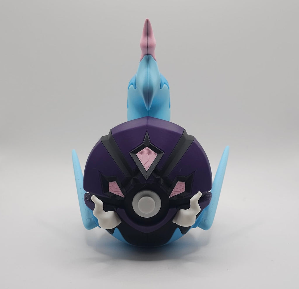 Pokemon Character Design- 3D Printed Pokeball- Ceruledge- Unique Display Collectible