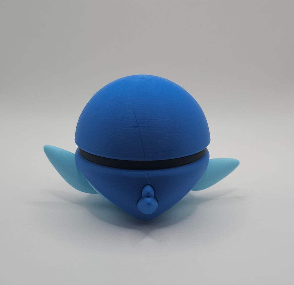 Pokemon Character Design - 3D Printed Pokeball - Piplup - Unique Display Collectible