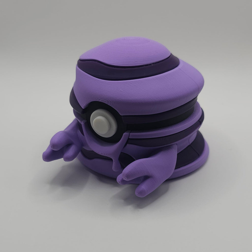 Pokemon Character Design- 3D Printed Pokeball- Grimer- Unique Display Collectible