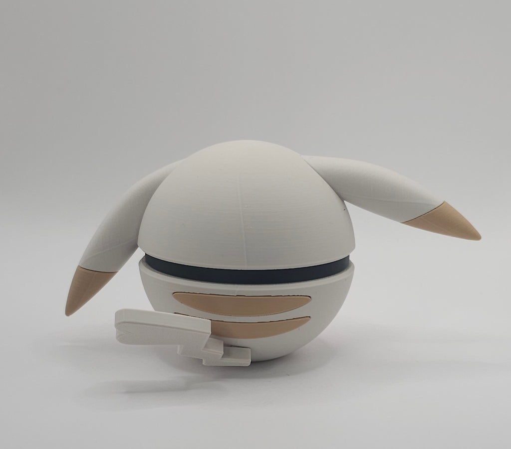 Pokemon Character Design- 3D Printed Pokeball- Peakychu- Unique Display Collectible