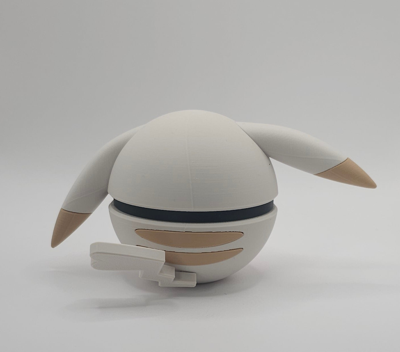 Pokemon Character Design- 3D Printed Pokeball- Peakychu- Unique Display Collectible