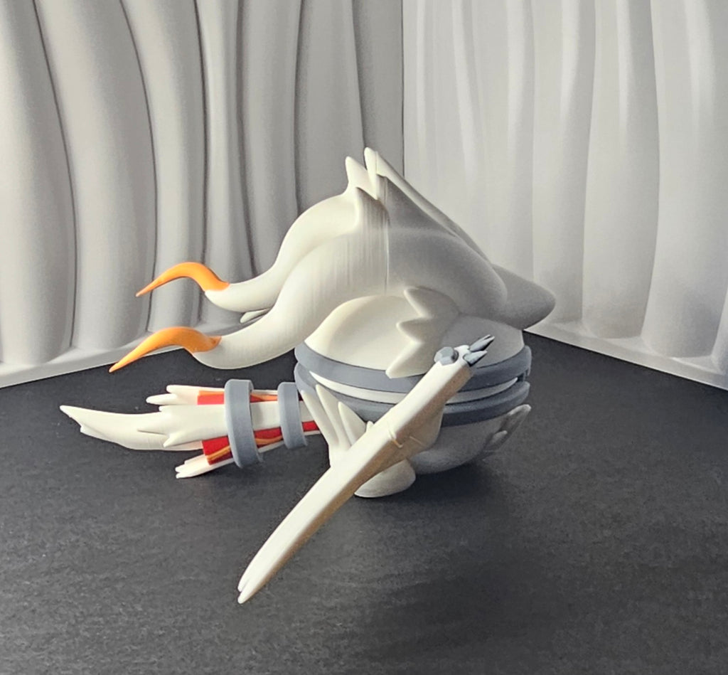 Pokemon Character Design- 3D Printed Pokeball- Reshiram- Unique Display Collectible