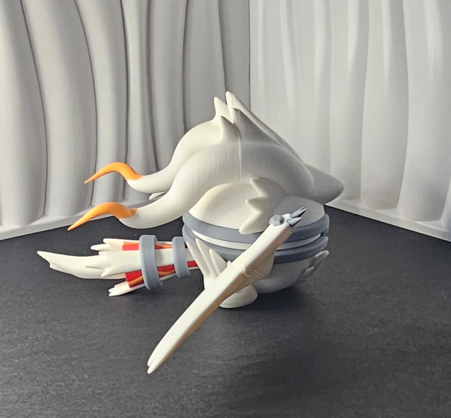Pokemon Character Design- 3D Printed Pokeball- Reshiram- Unique Display Collectible
