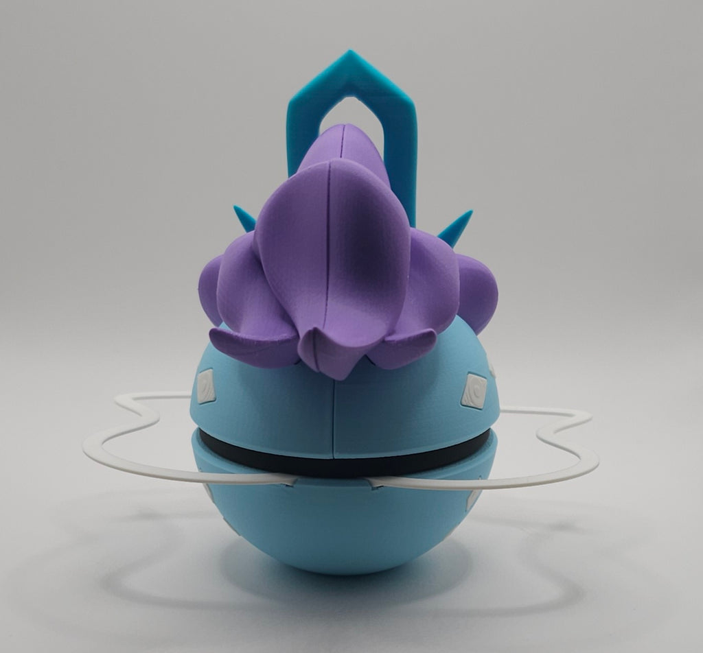 Pokemon Character Design - 3D Printed Pokeball - Suicune - Unique Display Collectible