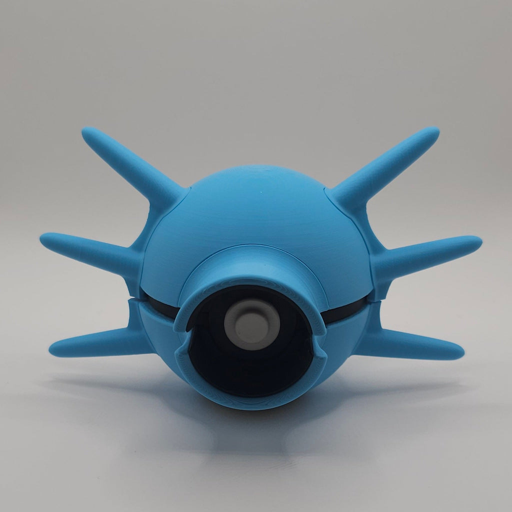 Pokemon Character Design- 3D Printed Pokeball- Horsea- Unique Display Fan Art Collectible