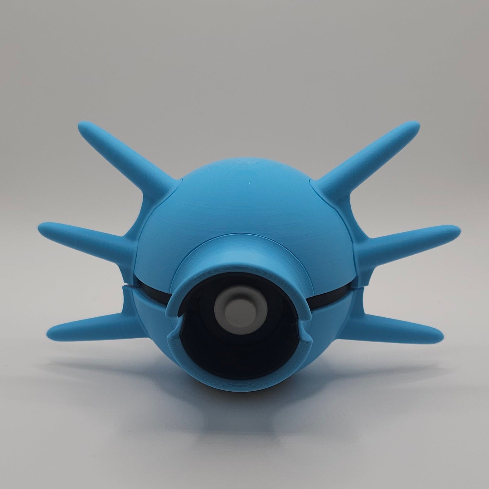 Pokemon Character Design- 3D Printed Pokeball- Horsea- Unique Display Fan Art Collectible