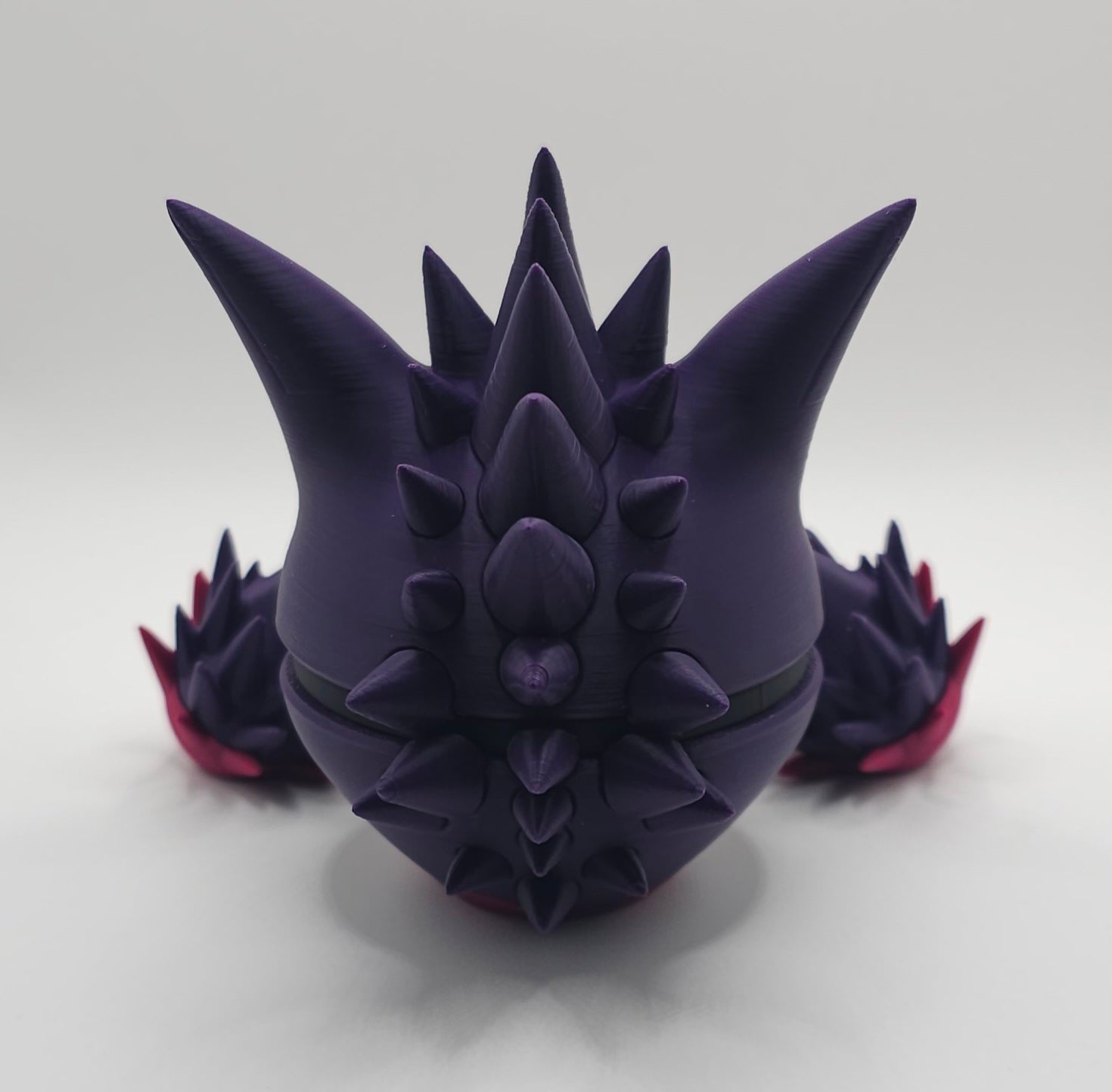Pokemon Character Design- 3D Printed Pokeball- Mega Gengar - Unique Display Collectible