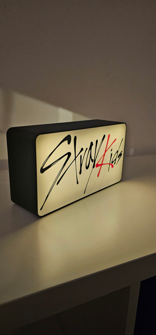 Stray Kids- 3D Printed- LED Light Box
