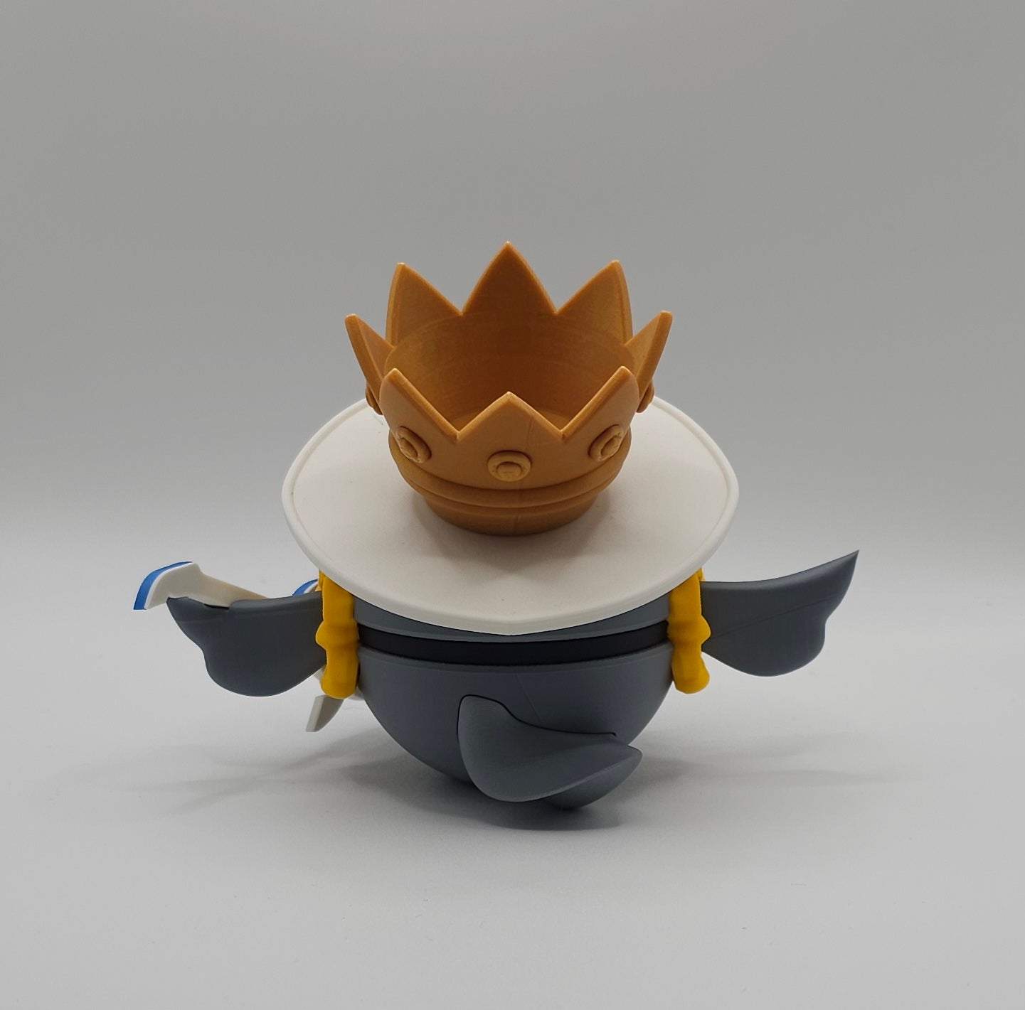 Pokemon Character Design- 3D Printed Pokeball- One Piece Soul Brook x Duskull Inspired- Unique Display Collectible
