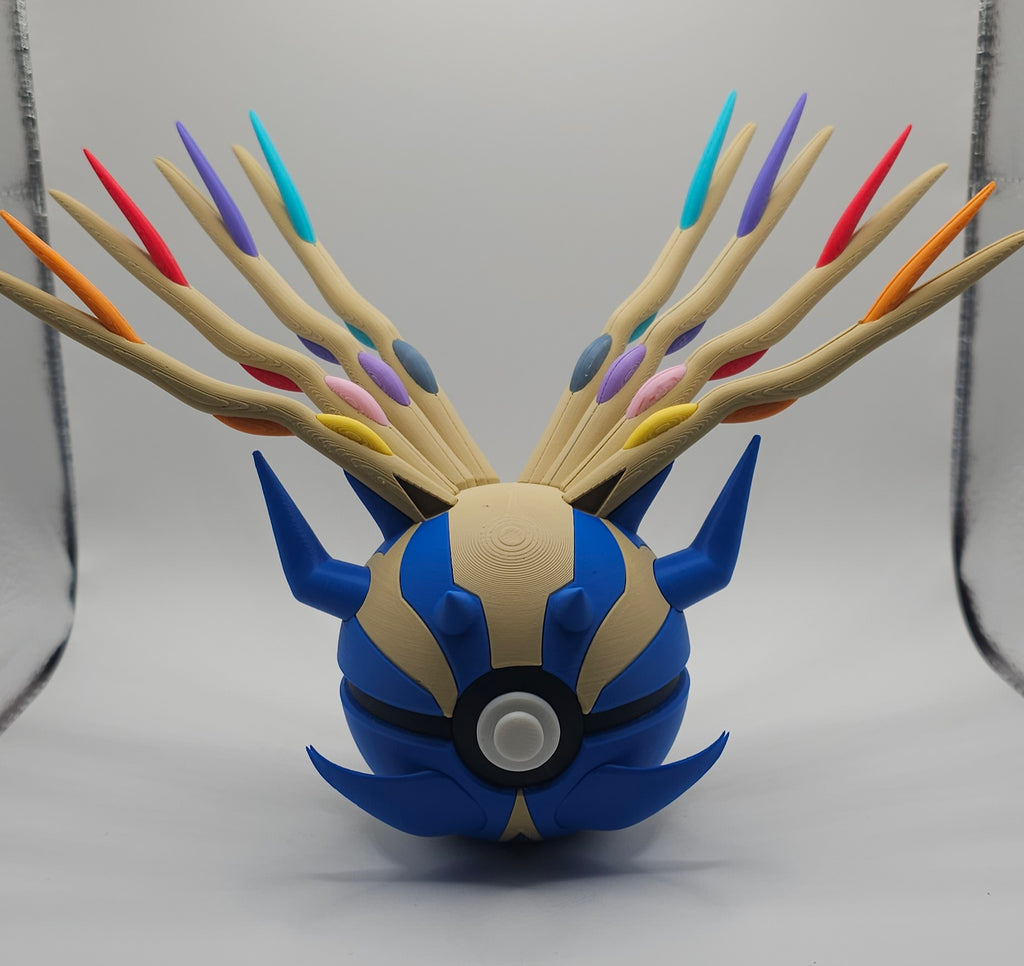 Pokemon Character Design- 3D Printed Pokeball- Xerneas- Unique Display Collectible