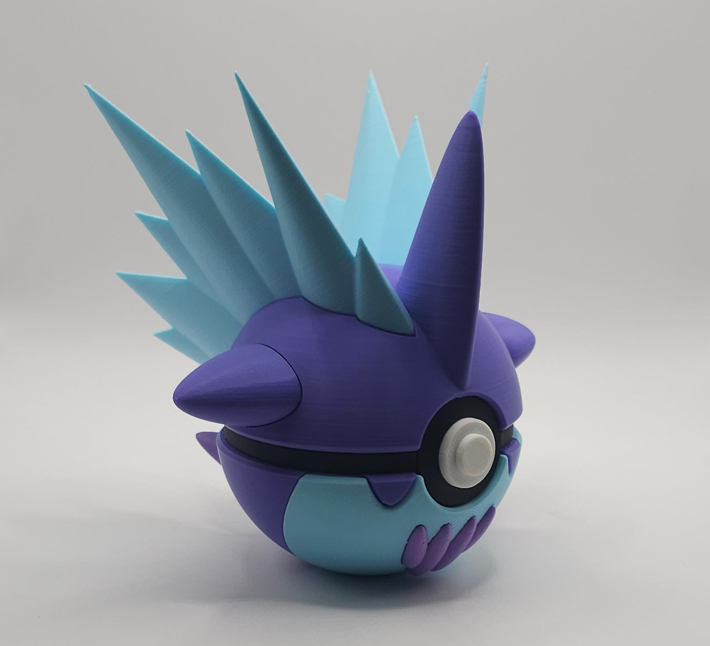 Pokemon Character Design- 3D Printed Pokeball- Toxtricity- Unique Display Collectible