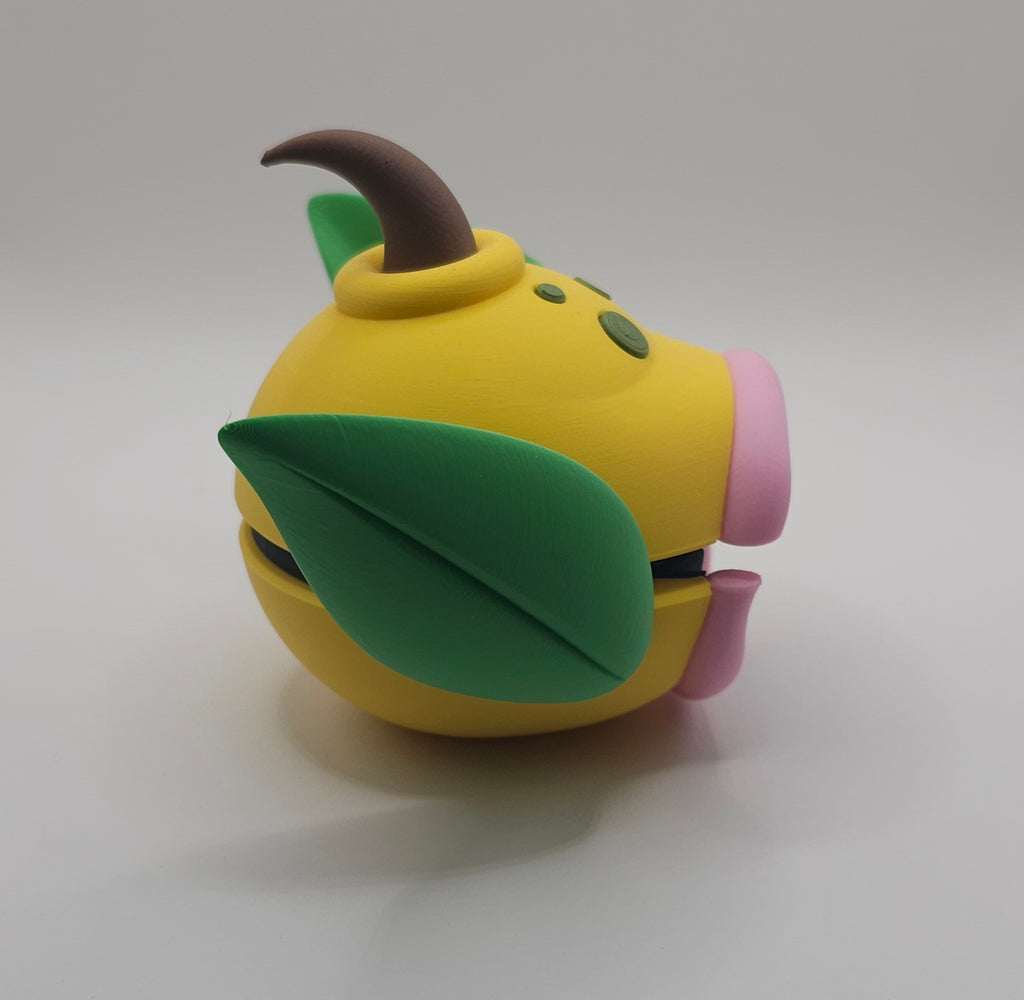 Pokemon Character Design- 3D Printed Pokeball- Weepinbell- Unique Display Collectible