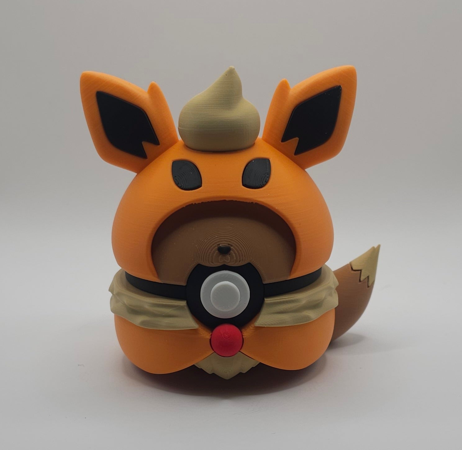 Pokemon Eeveelutions Poncho Design- 3D Printed Pokeball- Unique Display Fan Art Collectible