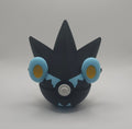 Pokemon Character Design- 3D Printed Pokeball- Luxray - Unique Display Collectible