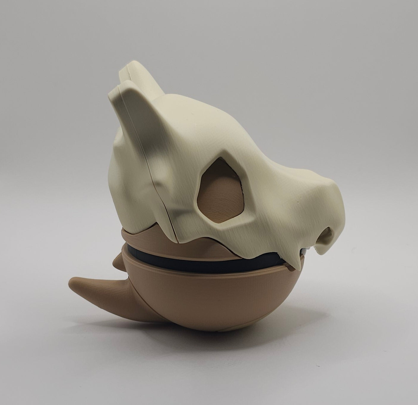 Pokemon Character Design - 3D Printed Pokeball - Cubone - Unique Display Collectible