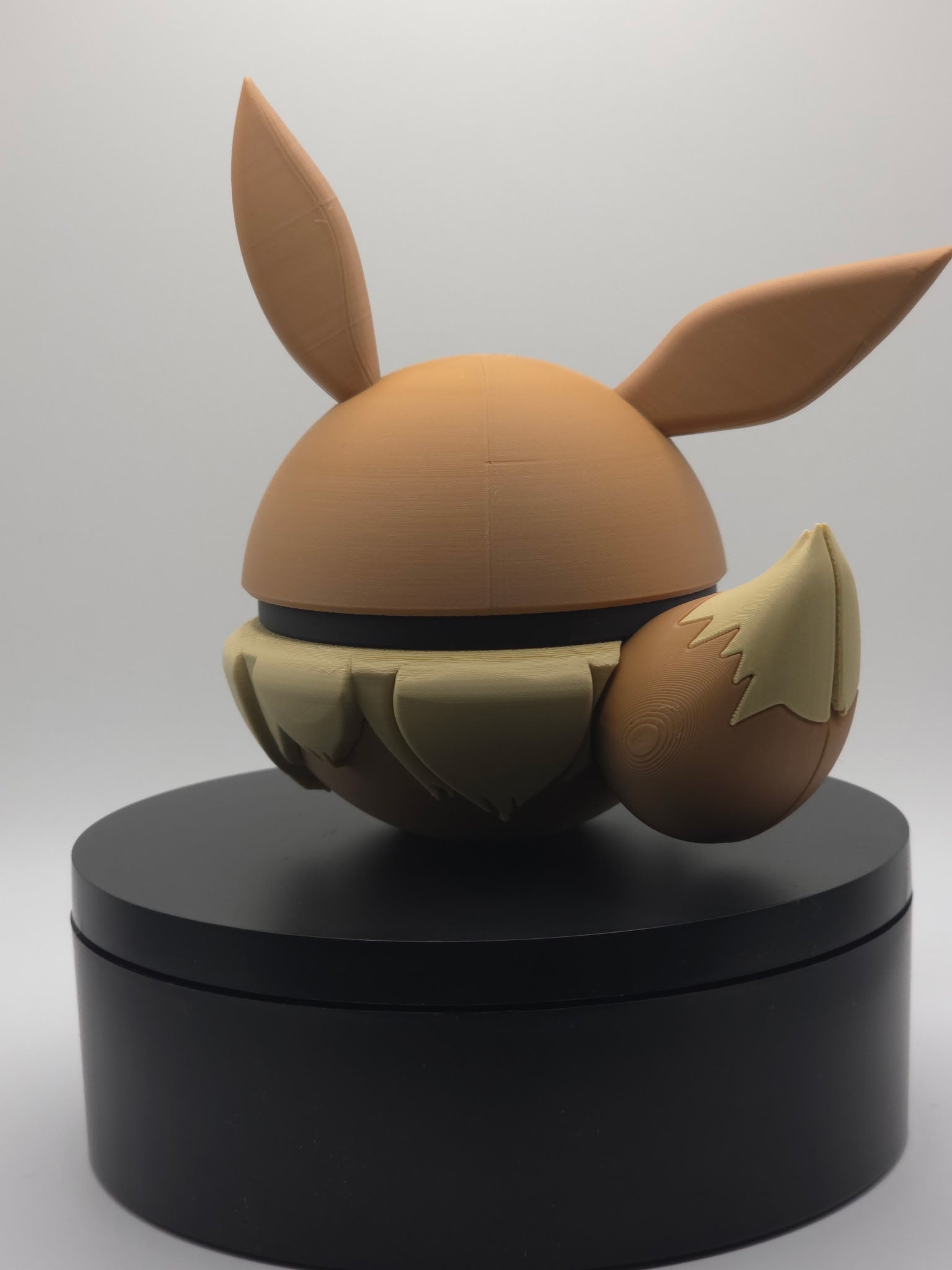 Pokemon Character Design- 3D Printed Pokeball - Eevee - Unique Display Collectible