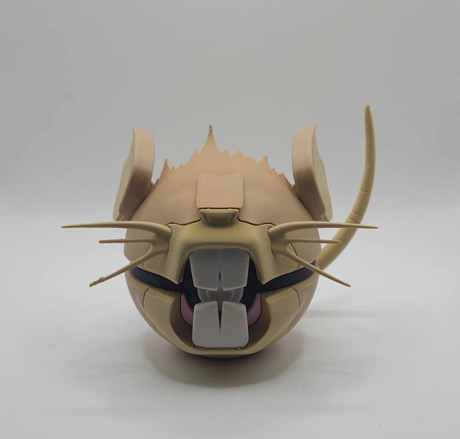 Pokemon Character Design - 3D Printed Pokeball - Raticate - Unique Display Collectible