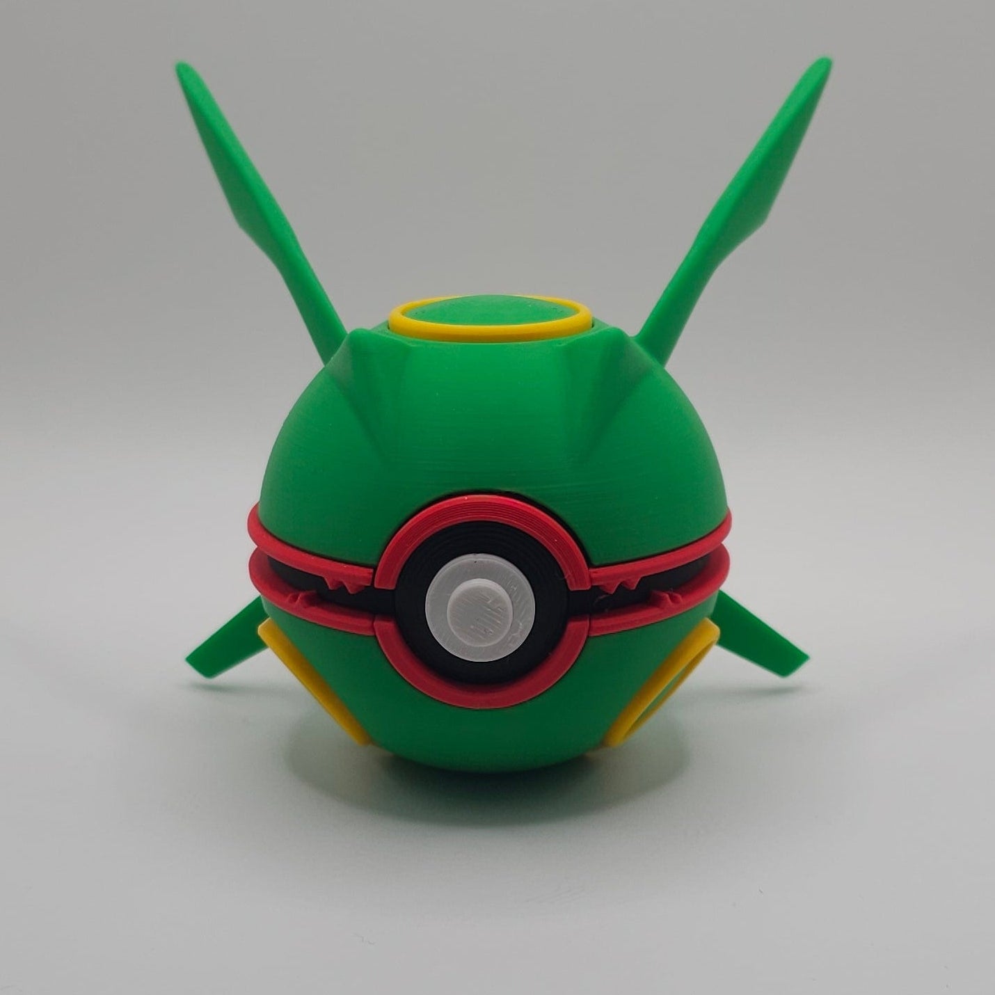 Pokemon Character Design 3D Printed Pokeball- Rayquaza - Unique display Collectible