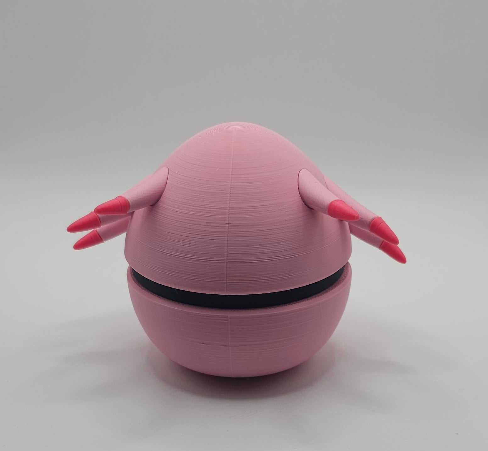 Pokemon Character Design 3D Printed Pokeball - Chansey - Unique Display Collectible