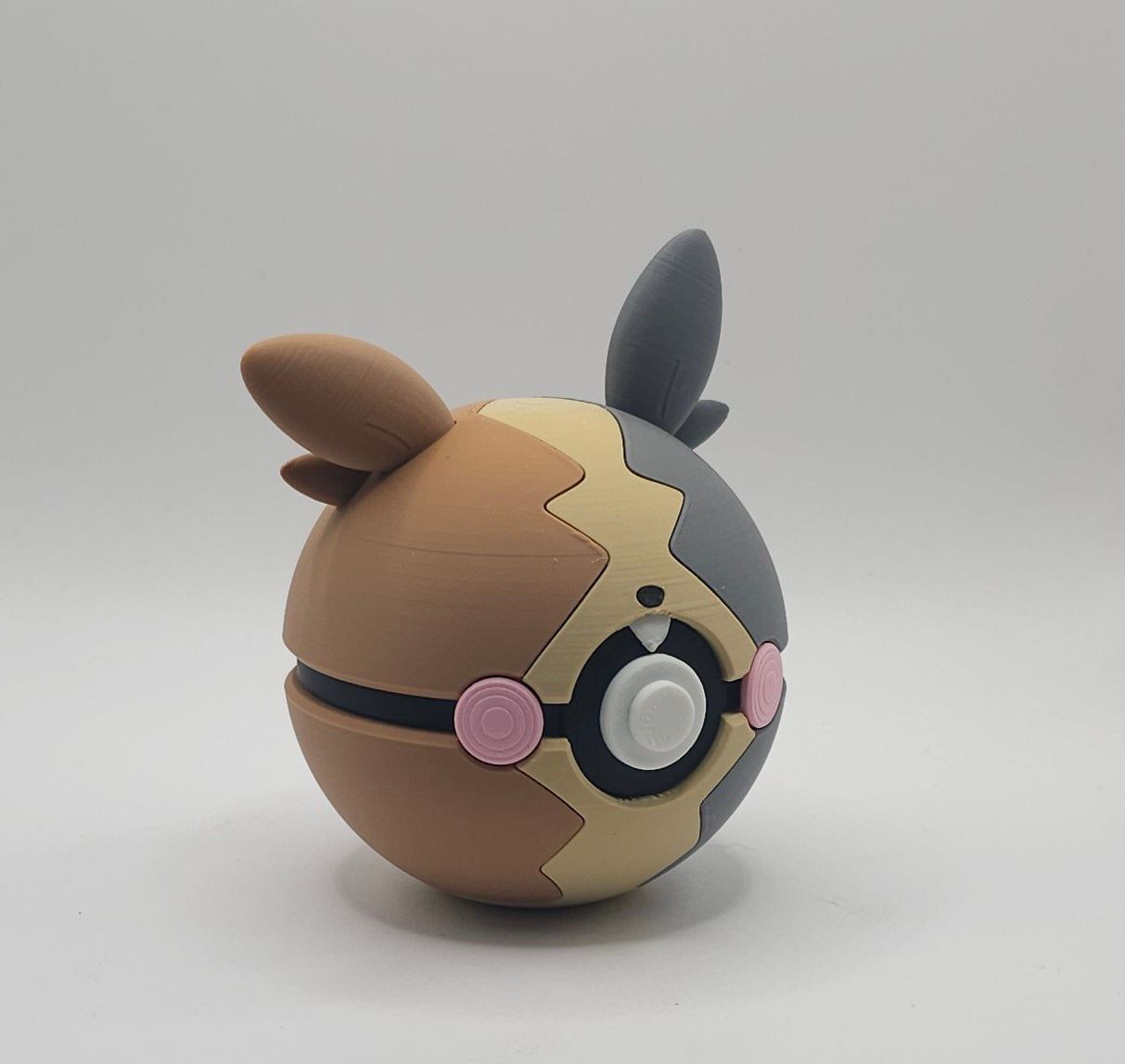 Pokemon Character Design- 3D Printed Pokeball- Morpeko- Unique Display Collectible