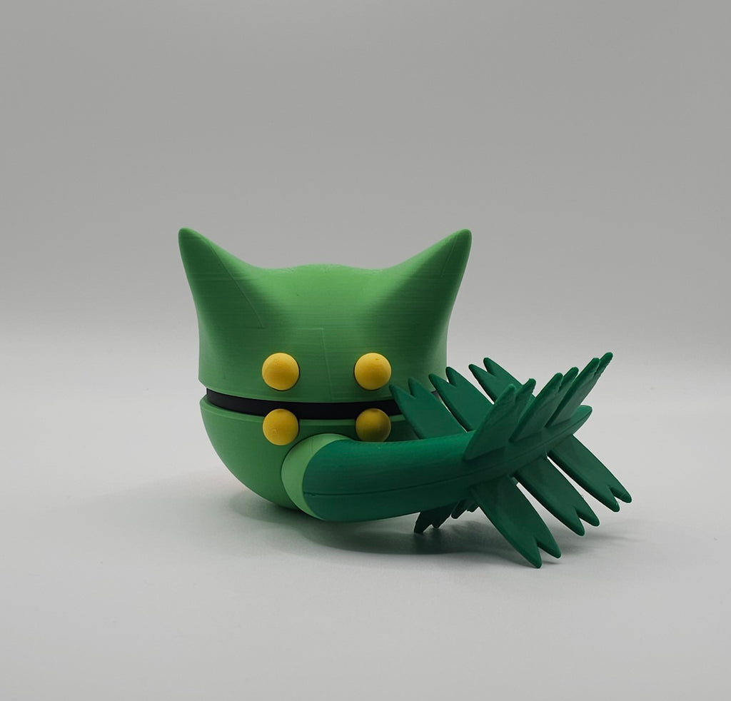 Pokemon Character Design- 3D Printed Pokeball- Sceptile- Unique Display Collectible