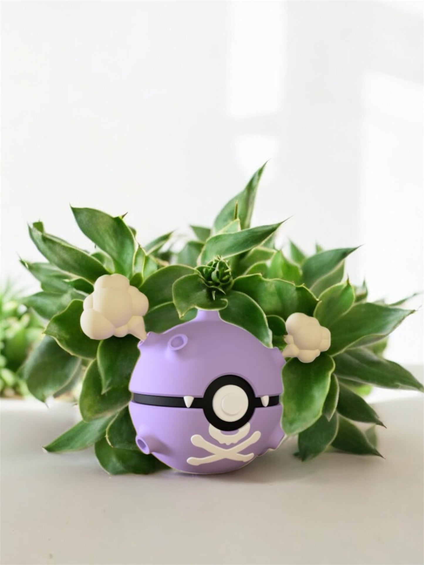 Pokemon Character Design - 3D Printed Pokeball - Koffing - Unique Display Collectible