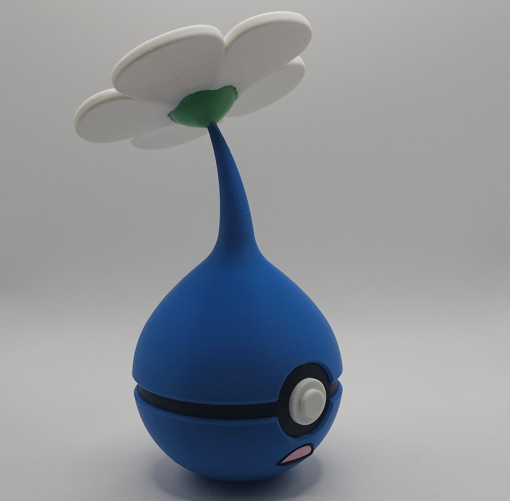 Pikmin Character Design- 3D Printed Display Ball- Unique Fan Art Collectible