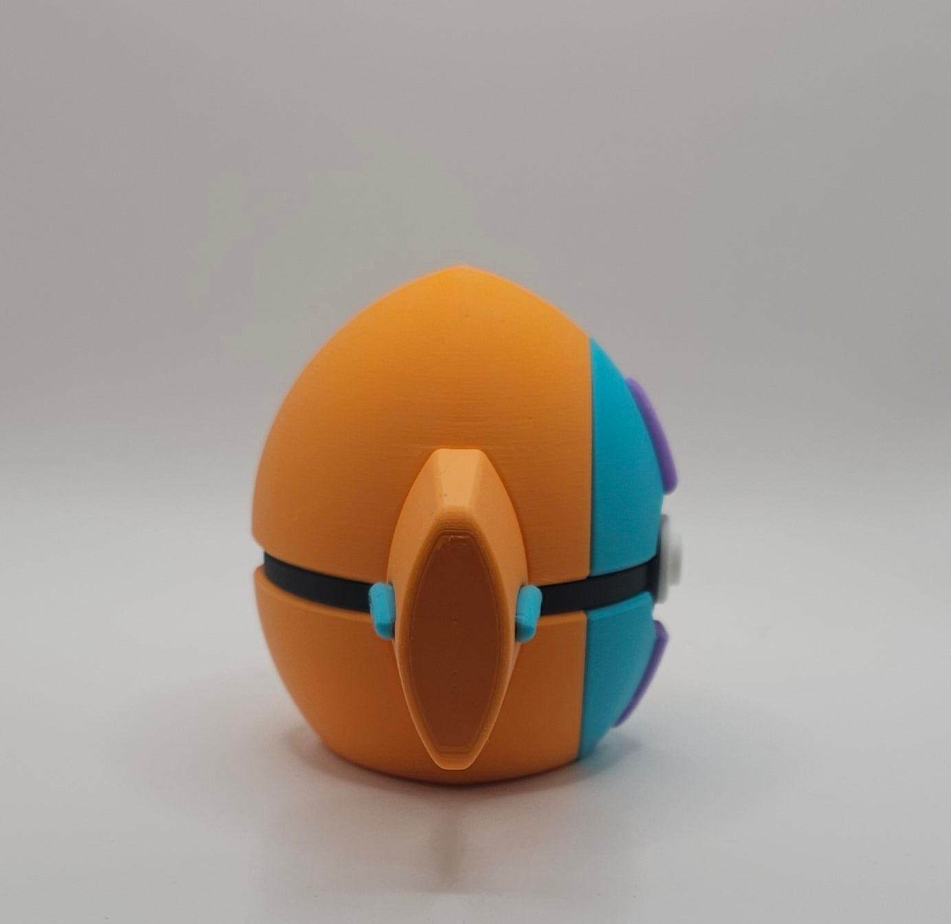 Pokemon Character Design- 3D Printed Pokeball- Deoxys- Unique Display Collectible
