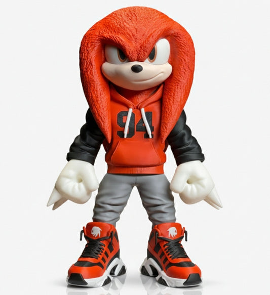 Urban Style Spiky Fist Inspired- 3D Printed Figure- Unique Display Collectible