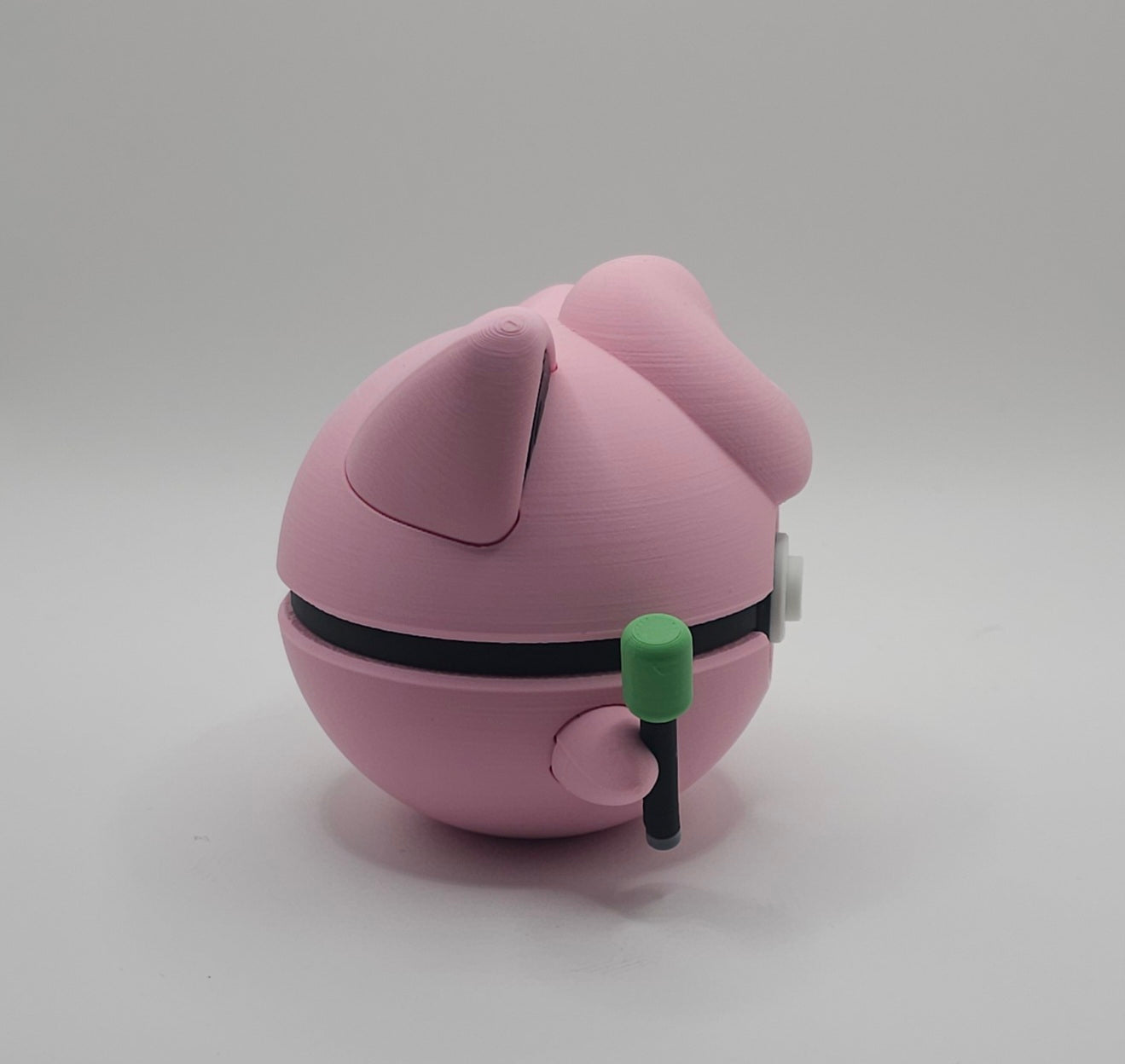 Pokemon Character Design 3D Printed Pokeball - Jigglypuff - Unique Display Collectible